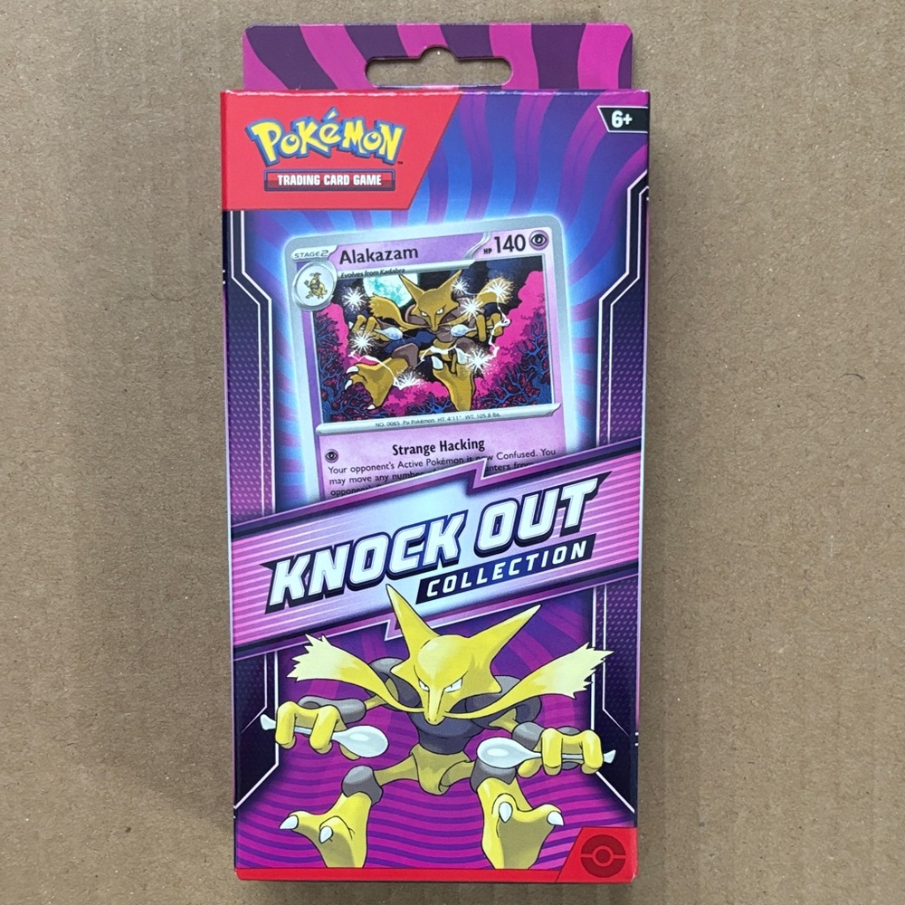 Pokemon TCG: Alakazam Knock Out Collection